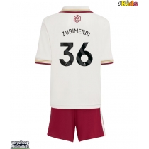Arsenal Martin Zubimendi #36 Replica Third Minikit 2025-26 Short Sleeve (+ pants)